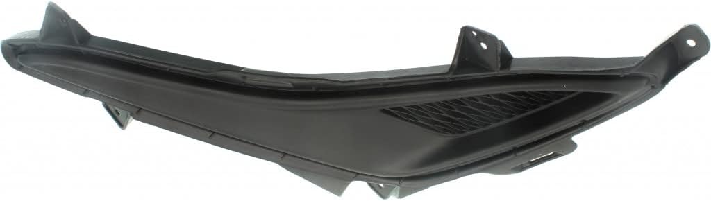 for Hyundai Elantra 2014 2015 2016 Fog Light Cover Driver Side | Sedan | Matte-Black | PP Plastic | Replacement for HY1038124 | 865633X700