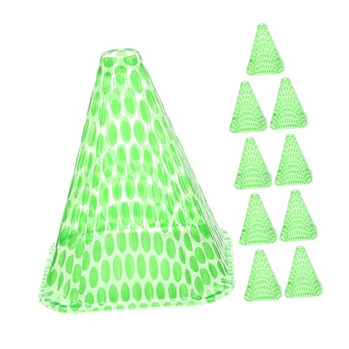BESPORTBLE Kit De 10 Piezas De Cubierta Protectora para Plantas Red Solar De Vellón para Jardín Aislamiento Automático para Exteriores Prevención De Moscas Red Anticonos Platillo para