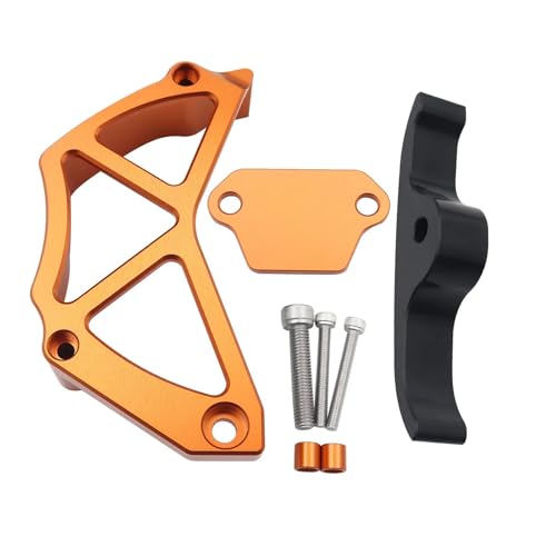 CNC-gefräster Kettenradschutz for KTM 790 890 Duke Adventure RS (2018–2023)(Orange Set)