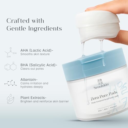 SeoulSkin Zero Pore Toner Pads 70 Count - Image 5