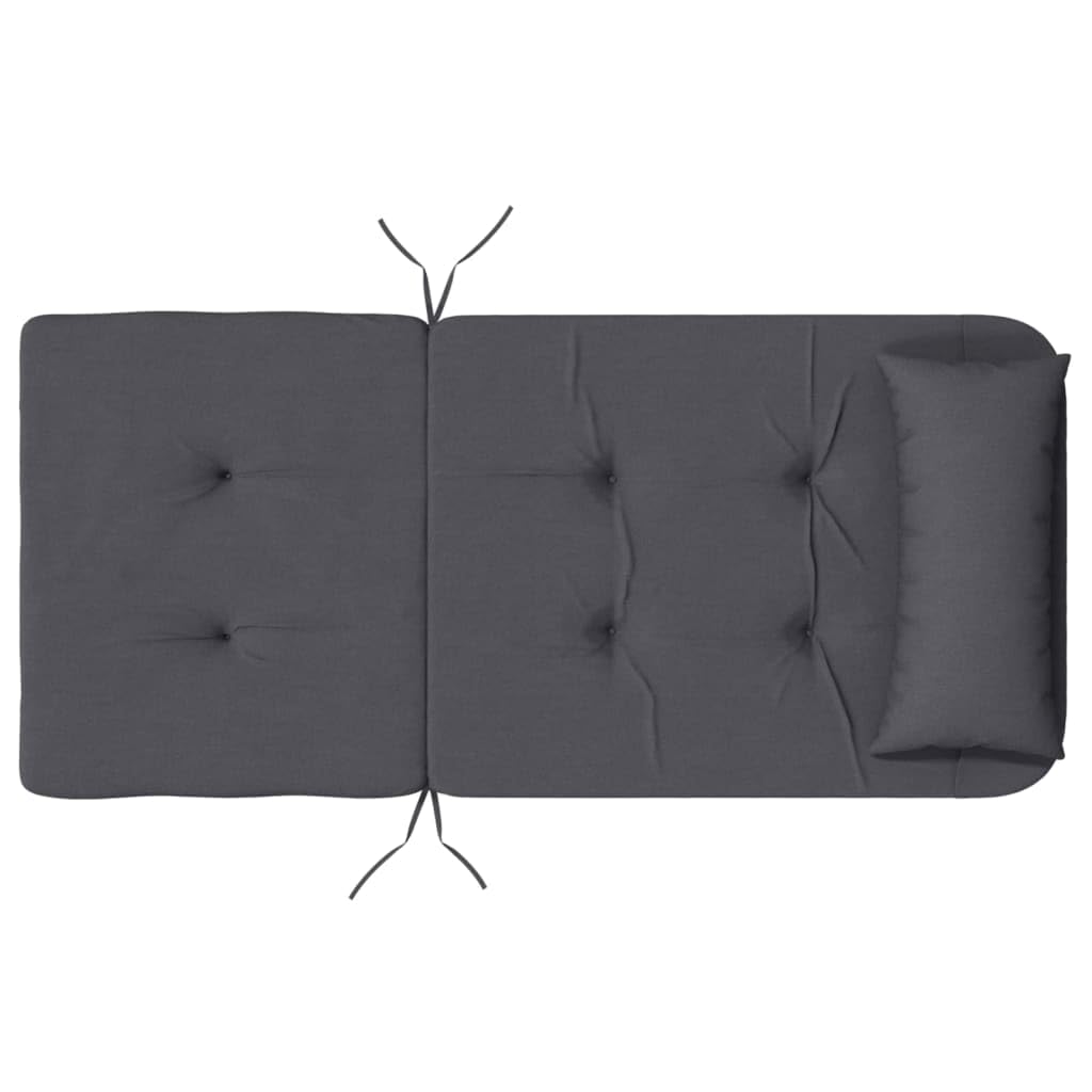 vidaXL Adirondack-Auflagen 2 STK. Anthrazit Oxford-Gewebe