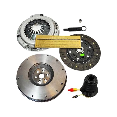 EFT Sport Clutch Kit with Flywheel for 1995-01 Ford Ranger Pickup XL XLT 2.3L 2.5L & 1994-01 Mazda B2300 B2500 - Durable, Smooth Engagement & Increased Power Handling - Offers 12 Month Brand Warranty