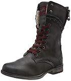 Fersenlasche MUSTANG Damen Stiefeletten, Grau (Dunkelgrau 20), 40 EU