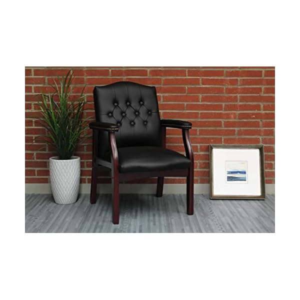 Boss-Office-Products-Ivy-League-Executive-Guest-Chair-Vinyl-Black Boss-Office-Products-Ivy-League-Executive-Guest-Chair-Vinyl-Black