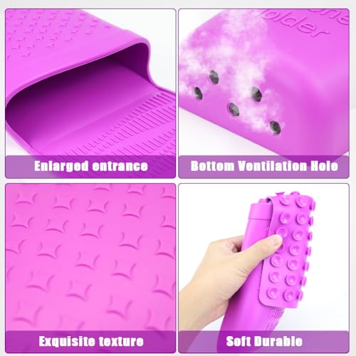 Soporte para plancha de pelo y rizador de silicona miniatura 3