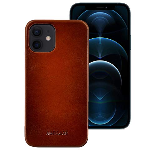 Étui en cuir véritable iPhone 12 Mini Suncase idéal pour vos déplacements