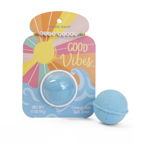 CAIT + CO "Good Vibes Bath Bomb & Friendship uXbg MtgZbg RRibc~N̍ u[oXtBY (3.5IX) r[Yt GOOD VIBES uXbg - FlAeB[YA