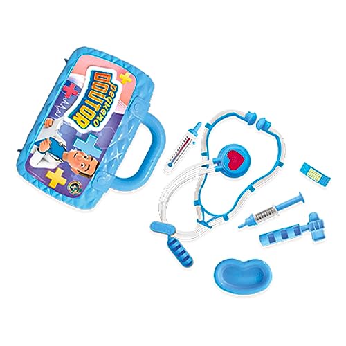Maletinha Médico Pequeno Doutor Azul 810, Pica Pau Brinquedos