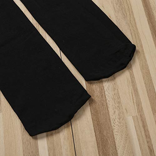 Image of Honganda Sexy Women's Thigh High Stockings, Over Knee Lace Top Sheer Stockings with Satin Bows Leg Thigh Socks for Women