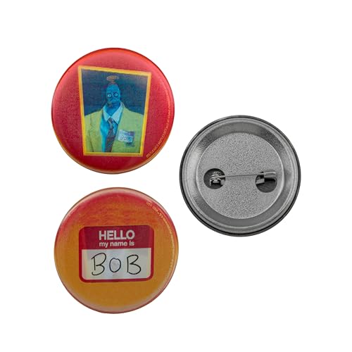 Cinereplicas Beetlejuice - Conjunto de 6 emblemas lenticulares Beetlejuice - 3,9 cm de diâmetro - Li