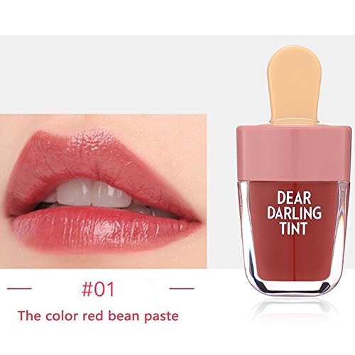 Allbesta Ice Cream Dear Darling Water Gel Tint Matte Liquid Lippenstift Mermaid Farben Moisturizing Lippen Lipgloss Wasserdicht Langlebige