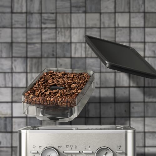 KitchenAid Machine Expresso Semi-Automatique avec Broyeur Acier inoxydable