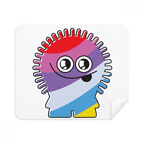 Universe and Alien Rainbow Alien Cleaning Cloth Screen Cleaner 2pcs Suede Fabric