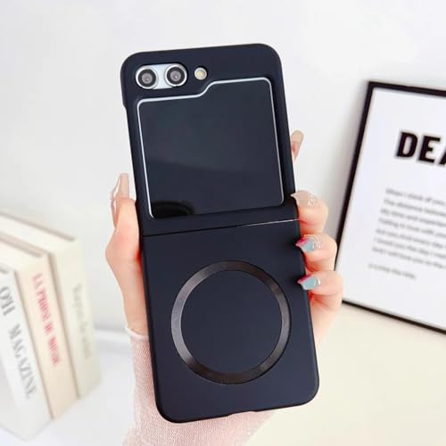 Coque antichoc Z Flip 5 noire pour éviter les bris d'écran et réparations coûteuses
