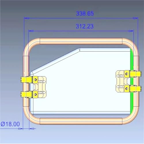 Boîte à outils étanche pour support latéral Benelli TRK502 - 7