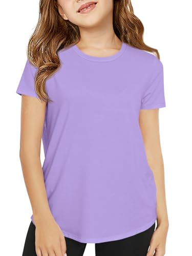 Image of Haloumoning Girls Short Sleeve T Shirts 5-14 Years
