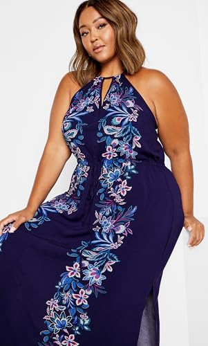 City Chic Women's Plus Size Dress - Island Girl2