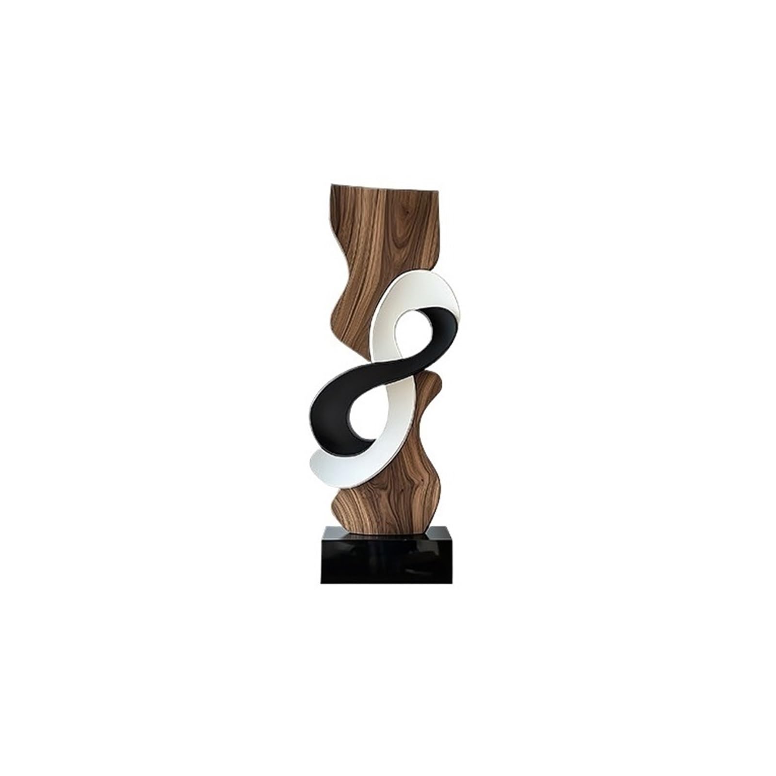 Zhaoj24-05 Art Sculptures Tabletop Artwork Abstract Creative Wooden Sculpture Ornaments Home Decor