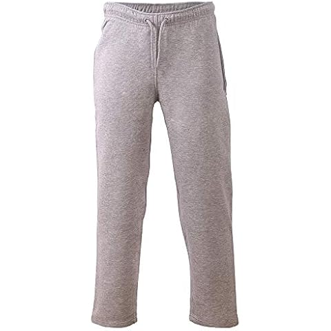 Love My Fashions® New Mens Open Hem Self Belt Elasticated Plain Jogging Fleece Bottoms Casual Joggers Pants Tracksuits S M L XL XXL XXXL XXXXL Plus Size Grey Cover
