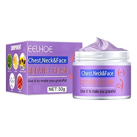 Hals Creme, Halscreme zur Straffung, Neck Firming Cream, Halsstraffungscreme, Anti Falten Halscreme für Hals, Gesicht und Dekolleté, Reduziert Falten Cover