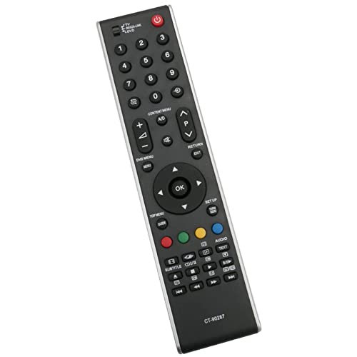 VINABTY CT-90287 CT90287 Replacement Remote Control Fit for Toshiba TV 32CV505DG 40XF355DG 40XF355D 19AV505DG 19AV506DG 19AV606 26WL65G 32AV504DG 32C3035D 32C3530D 37C3530DB 42C3035DB 42CV505DB - Image 3