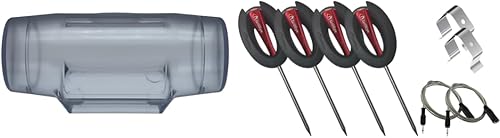 GrillEye Edición limitada de invierno  Actualización de invierno  Incluye 1 funda a prueba de agua  4 sondas Pro  2 clips ambientales  2 extensores