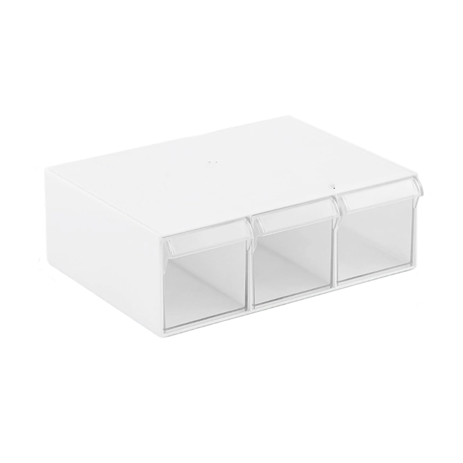 Hsioluted Desk Storage Box Desk Drawer Storage Box Student Data Line Stationery Supplies Shelf Open for Monitor