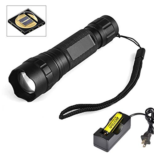 BESTSUN 940nm IR Illuminator Infrared Light Night Vision Adjustable Focus LED Flashlight Torch