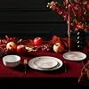 Stone Lain Rosie 12-Piece Dinnerware Set Porcelain, Plates and Bowls Set, Dishwasher and Microwave Safe, Dish Set for 4, Multicolored