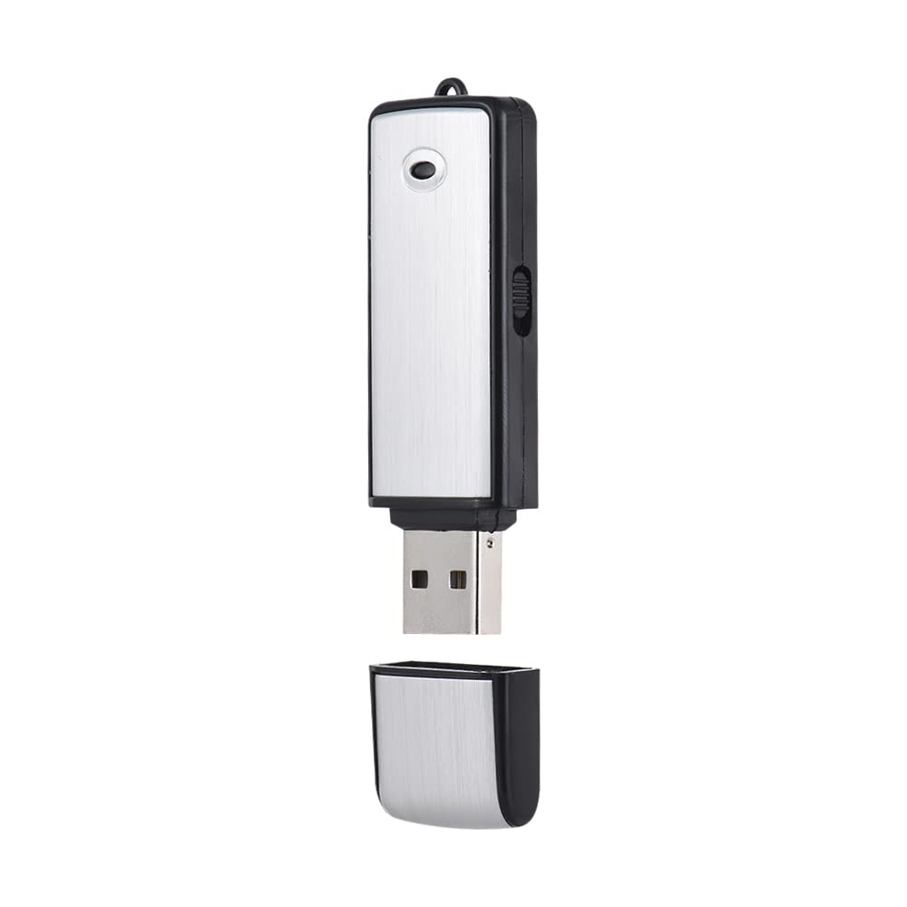 LUCHONG Voice Recorder,8GB USB Digital Audio Voice Recorder USB Disk Flash Drive Memory Stick 18 hours Recording Rechargeable for Office School - Image 4