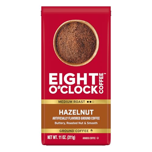 Eight O'Clock Coffee Hazelnut Ground Coffee (6-Pack)