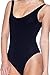 Women's J2 Love Cotton Tank Thong Bodysuit, Small, Black