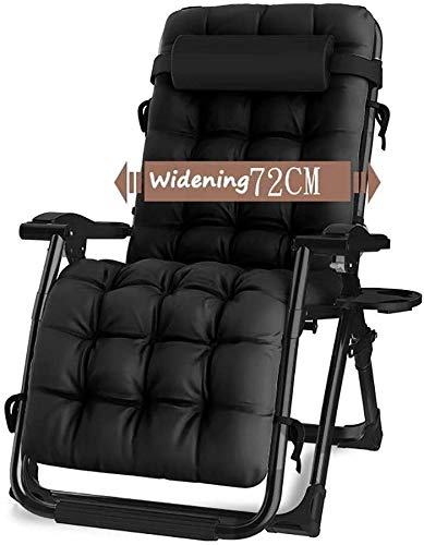 Chaises Longues de Jardin Pliantes Portables Grand Format Patio