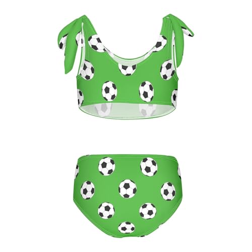 Image of CaTaKu Girls Two Piece Swimsuits Toddler Bathing Suits Bikini Set Summer Beach Swimwear for Girls Size 3-12T