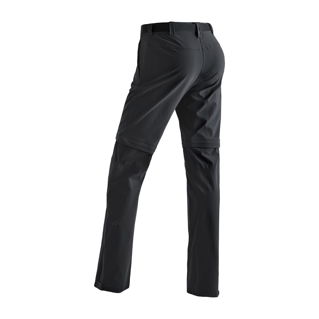 Maier Sports NATA, Damen Wanderhose, Wasserabweisende Outdoorhose für Trekking und Hiking, Praktische T-Zipp-Off-Funktion, PFC-frei, mSTRETCH pro 4 & Dryprotec