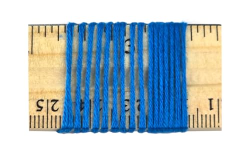 Image of 10-Pack of Yonkey Monkey 500 Grams Yarn - 70% Rayon derived from Bamboo, 30% Cotton - Imported - Blue 9056