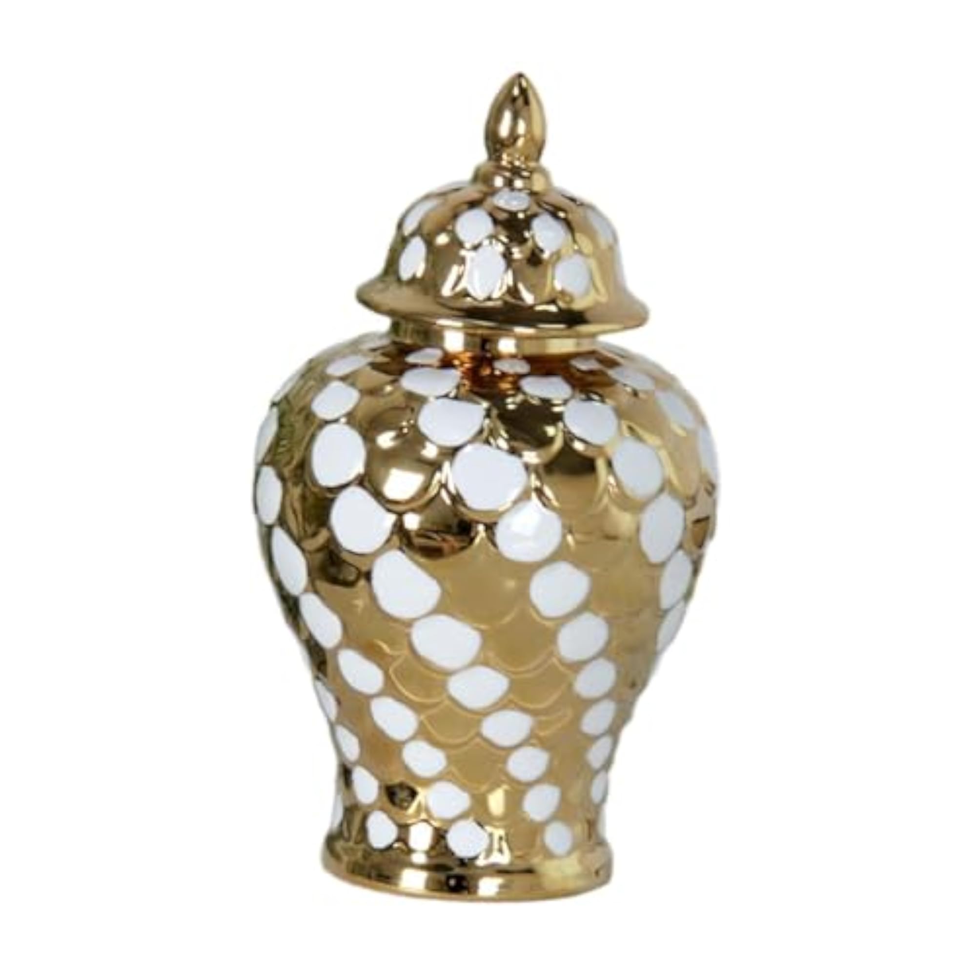 Ceramic Ginger Jar for Floral Arrangement Display, Weddings