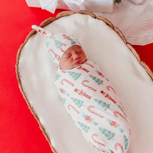 Image of Copper Pearl Swaddle Blankets for Newborns | Soft Stretchy Receiving Blankets for Boys and Girls | Large 46 x 46 Inch Baby Blankets | Lightweight and Breathable Swaddles | Nicholas