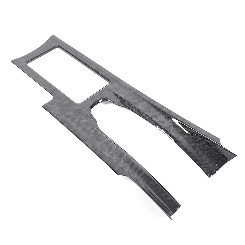 Pegatina decorativa de fibra de carbono el panel de control central del coche para Nissan para GTR R35 2008-2016 para Interior de Automóvil(Rihg hand diver,Carbon Fiber)