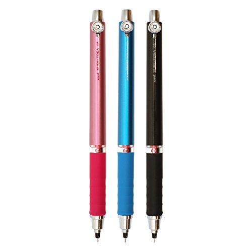 Image of uni Mechanical Pencil, Kuru Toga Rubber Grip Model 0.5mm, Blue (M56561P.33)