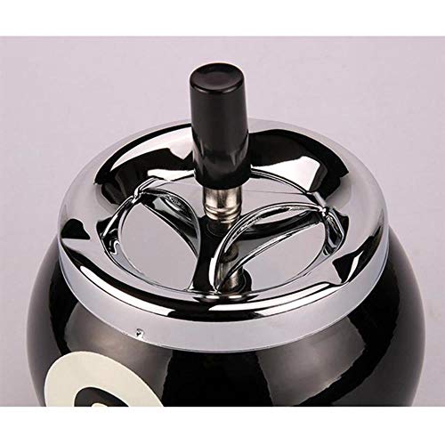 DFD Smoking Ash Tray for Indoor or Outdoor Use Push Down Cigarette Ashtray Ball Ashtray