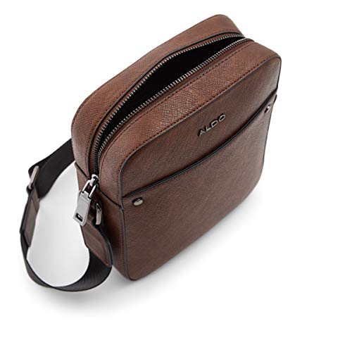 ALDO Men's Poani Crossbody Bag, Dark Brown by ALDO - Image 3