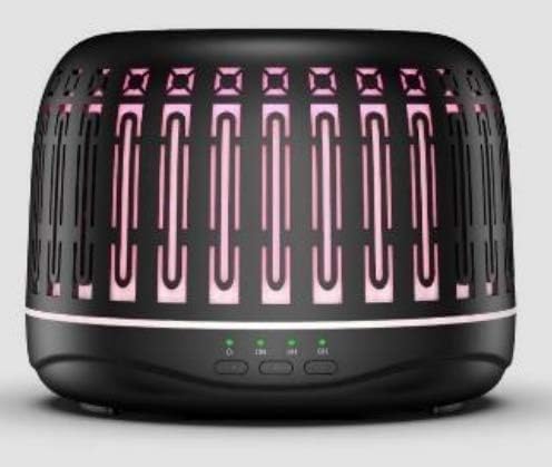 Difusor de Aromas Eléctrico 1000mL 5 en 1 Ultrasonido