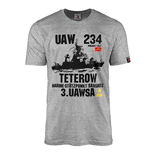 T-shirt de chasse Parchim Class U résistant gris UAW 234