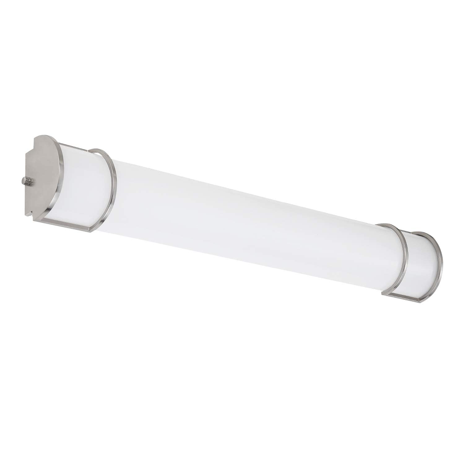 HXYSXHJUO 36 Inch Color Temperature Switchable LED Vanity Light Dimmable Bathroom Wall Fixture 30W 2100 Lm Brushed Nickel Finish Star& ETL Listed