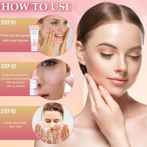 Set de Limpieza Profunda Centella Asiática con Máscara de Arcilla 27g y Limpiador Facial 114g Limpia Piel y Poros Cuidado Facial Calmante con Cáolil y Extractos Vegetales - imagen 7