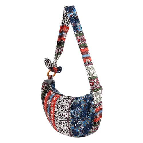 BESTOYARD Thai Hobo Crossbody Bag Shoulder Bag Messenger Bag Hippie Boho Bohemian Purse