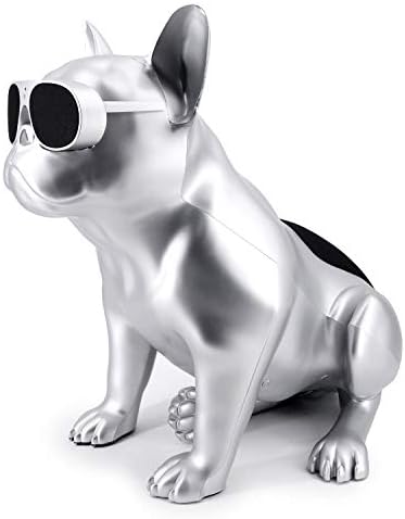 AeroBull HD Classic Bulldog Bluetooth V4.2 Speaker Original 200W Stereo Sound Louder Volume, Rich Base Design for Home, Party (2020 New Model) - Matallic Grey