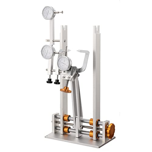 CDZHLTG Wheel Truing Stand, Bicycle Wheel Tire Rims Bike Repair Tool, Professional Bicycle Wheel Repair Truing Bearing Stand Platform Bike Wheel Maintenance Tool Kit for 10-29 Wheels