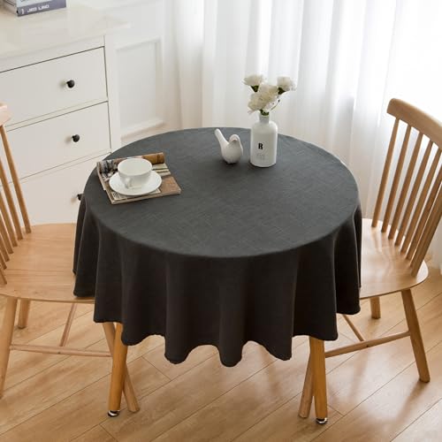 Simurq Table Cloth Round, Grey, 11.8 inch (Round)